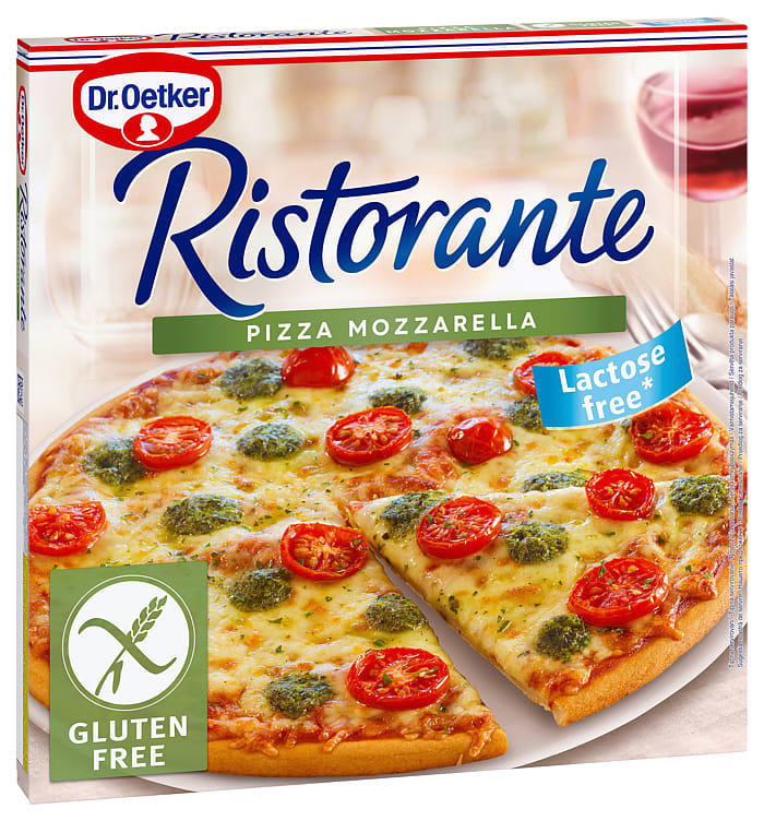 Ristorante Pizza Gl.Fri Mozzarella 370g Dr.Oetker