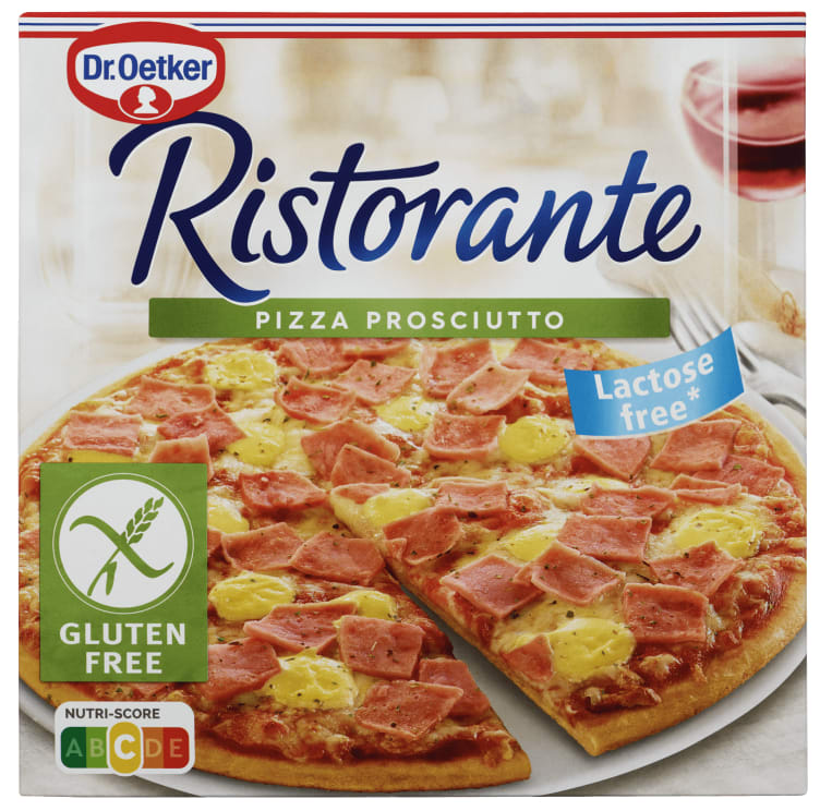 Ristorante Pizza Gl.Fri Prosciutto 345g Dr Oetker