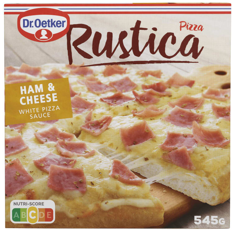 Rustica Pizza Ham&Cheese 545g Dr.Oetker