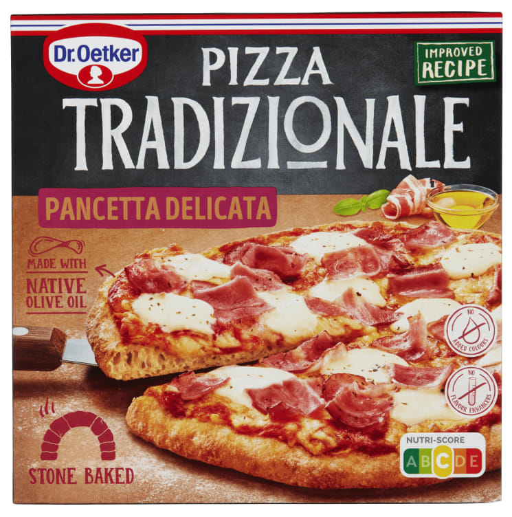 Tradizionale Pizza Panchetta Delicata 390g Dr.Oetker