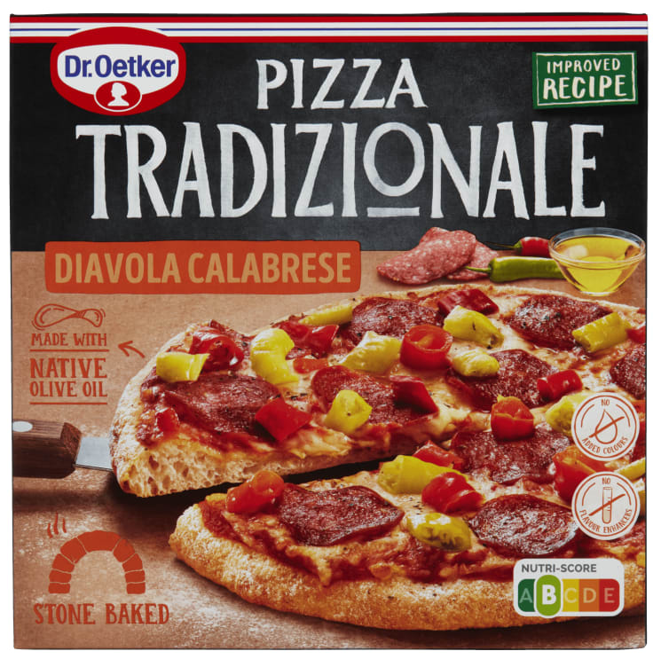 Tradizionale Pizza Diavola Calabrese 360g Dr. Oetker
