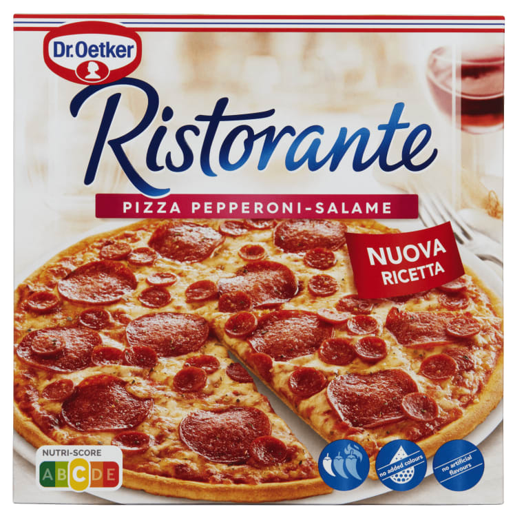 Ristorante Pizza Pepperoni-Salame 320g Dr. Oetker