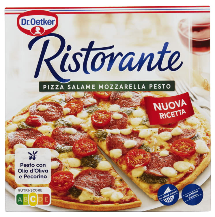 Ristorante Pizza Salame Mozz Pesto 360g