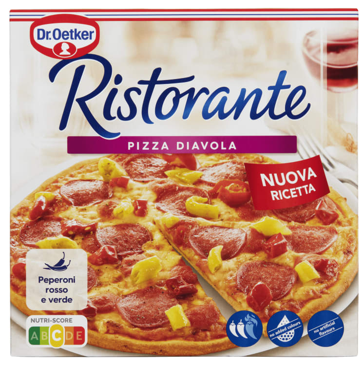 Bilde av Ristorante Pizza Diavola 350g Dr. Oetker