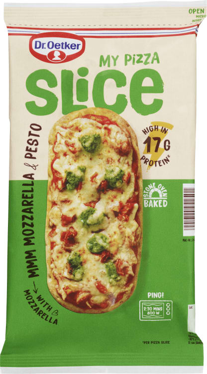 My Pizza Slice Mozzarella&Pesto 140g Dr.Oetker