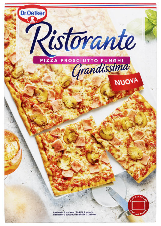 Ristorante Pizza Grandissima Prosciutto 580g