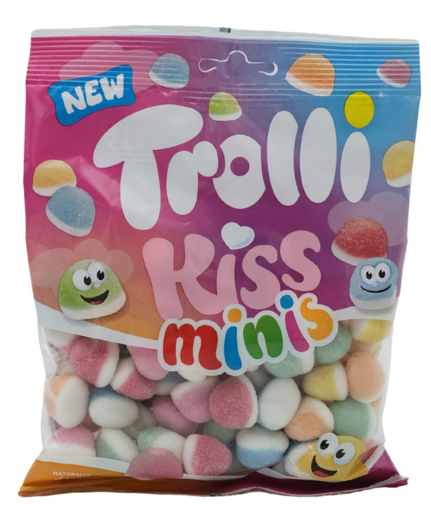 Kiss Minis 175g Trolli