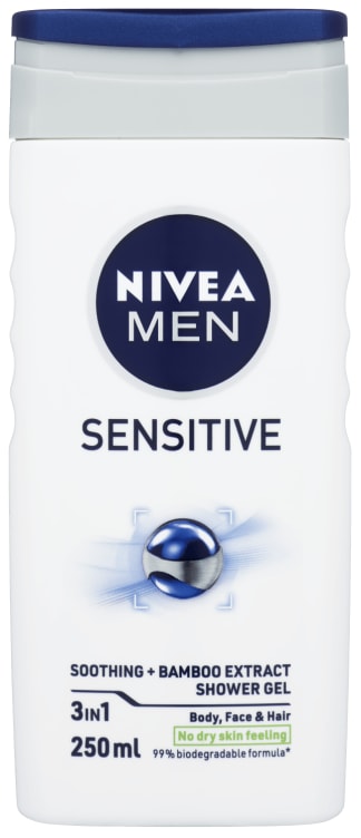 Bilde av Nivea Shower Men Sensitive 250ml