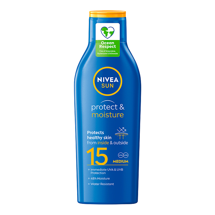 Bilde av Nivea Sun Protect&Moisture Spf15 200ml