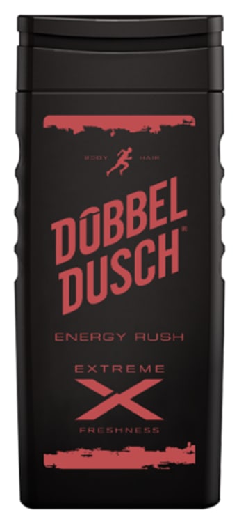 Dobbeldusch Extreme Energy Rush 250ml