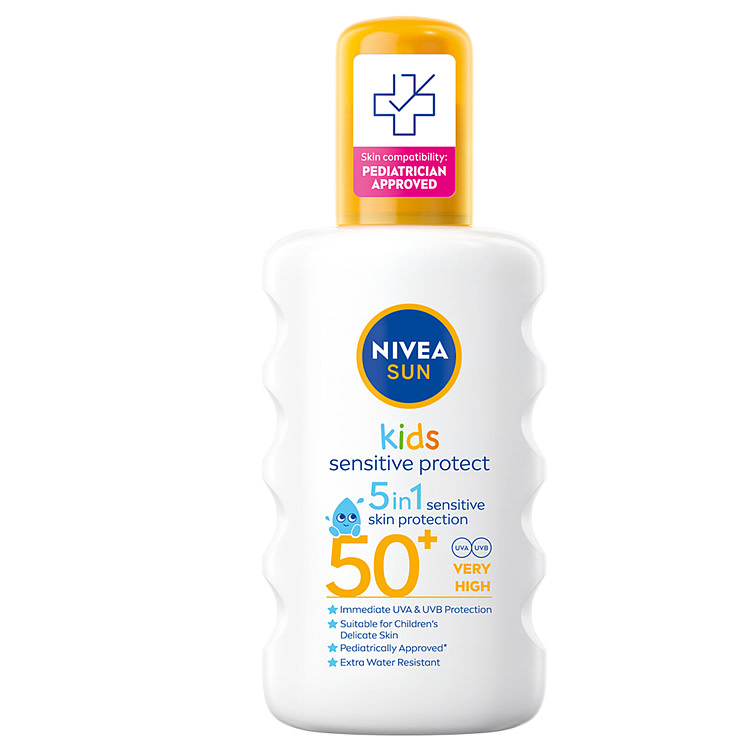 Nivea Sun Spray Protect&Sensit Kids Spf50+ 200ml