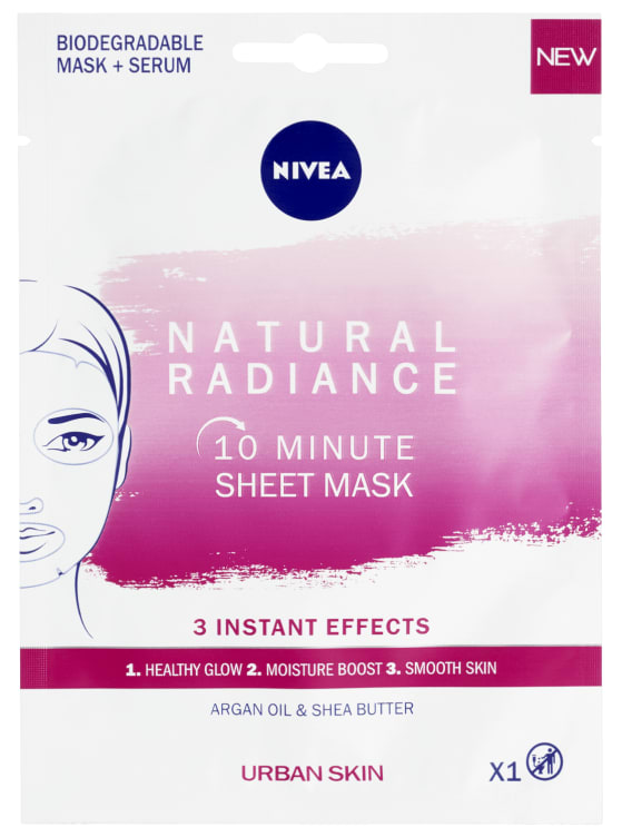Nivea Ansiktsmaske Urban Skin Radience 1stk