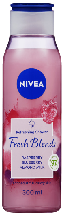 Nivea Shower Fresh Blends Rasberry Milk 300ml