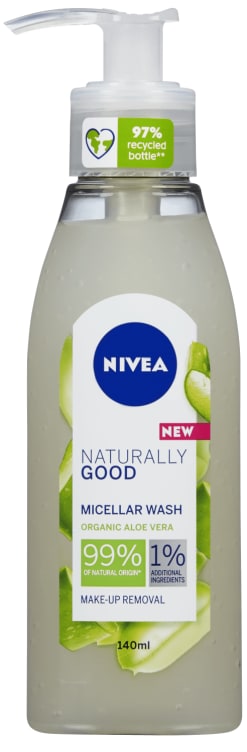 Nivea Ansiktsvask Naturally Good 140ml