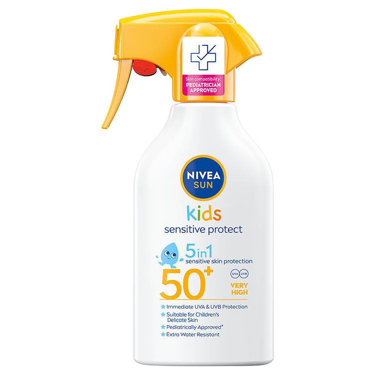 Bilde av Nivea Sun Kids Sensitive Spray Spf50 270ml