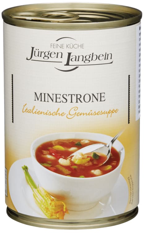 Minestrone Suppe 400ml Jurgen Langbein