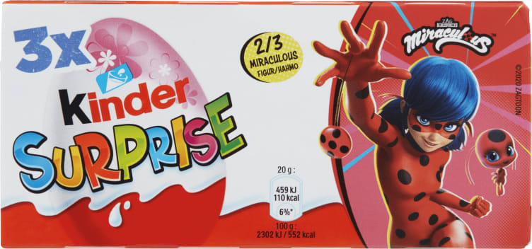 Kinder Surprise Pink 3x20g Ferrero