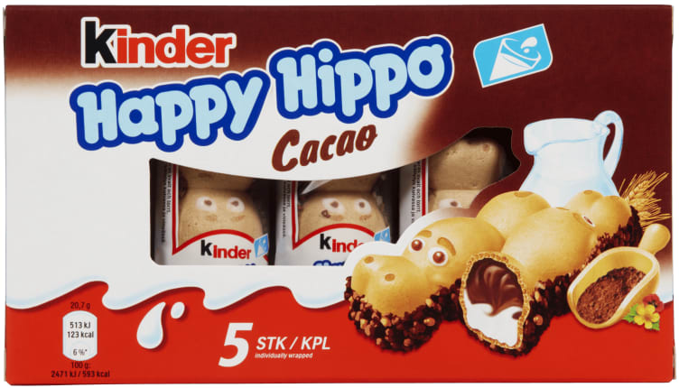 Kinder Happy Hippo 5pk 103g Ferrero