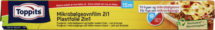 Plastfolie 2in1 15m Toppits