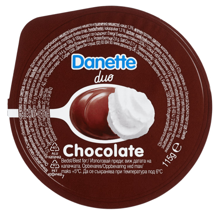 Sjokoladepudding 115g Danette