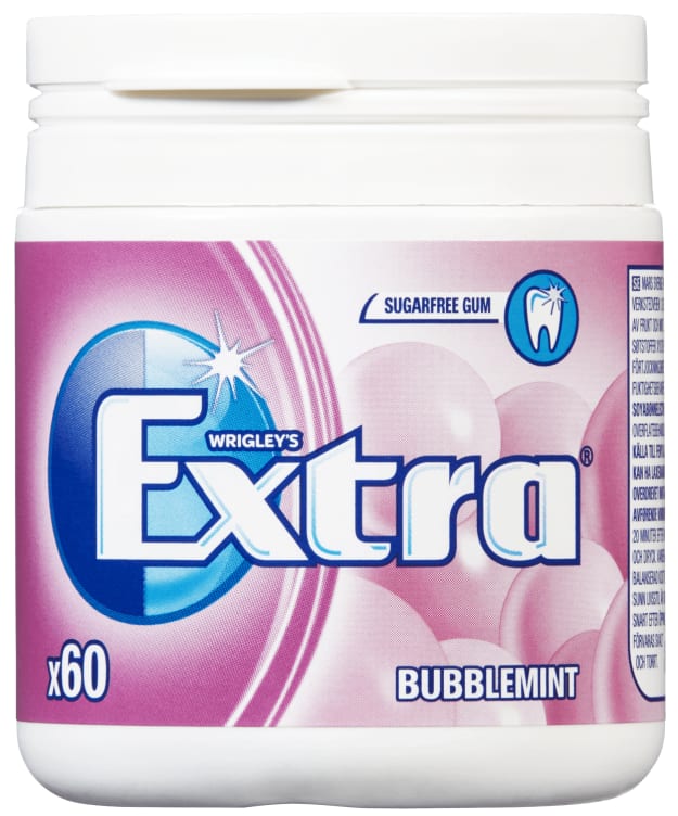 Extra Bubblemint 84g boks