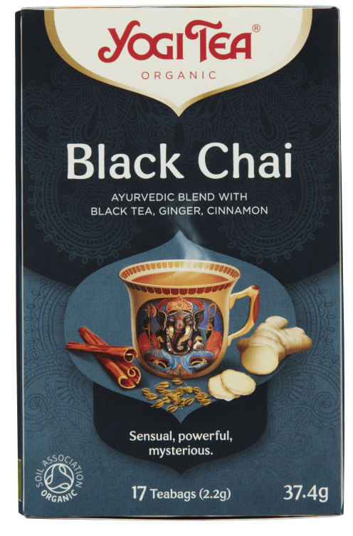 Chai Sort Te Økol 17pos Yogi Tea