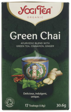 Yogi Te Grønn Chai Økologisk 17pos