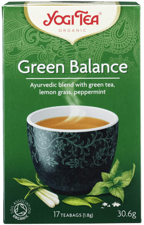 Yogi Tea Green Balance Økologisk 17 poser