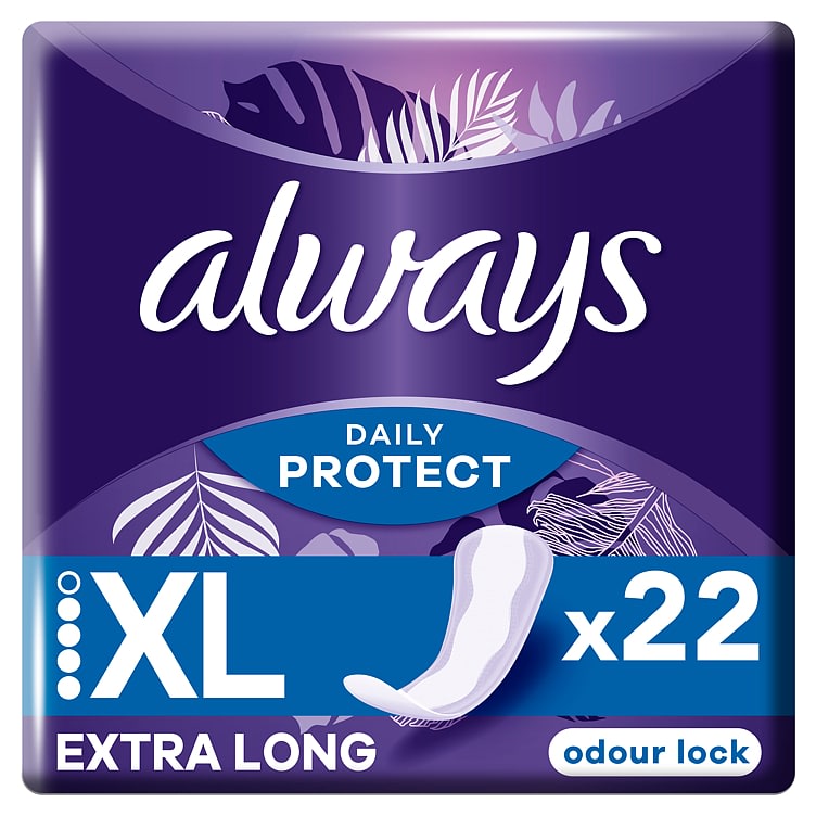 Always Truseinnlegg Long Plus 22 stk