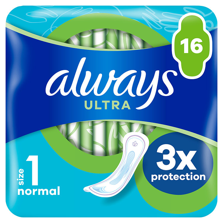 Bilde av Always Ultra Nr 1 Normal 16stk