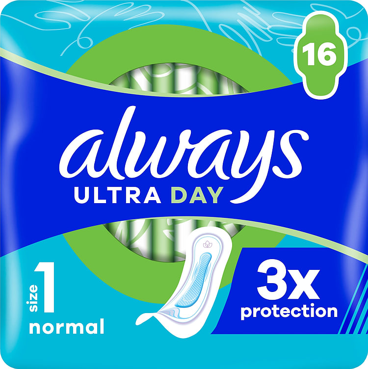 Always Ultra Normal Bind 16stk