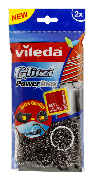 Product Image for Vileda Glitzi Stålskrubb 2stk
