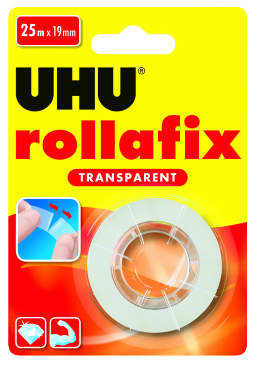 Bilde av Tape Rollafix Transparent 25m Refill Uhu