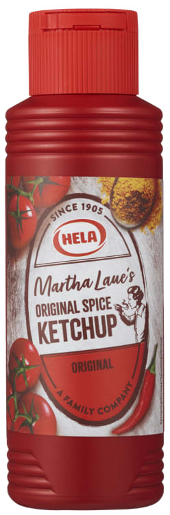 Ketchup Curry Original 348g Hela