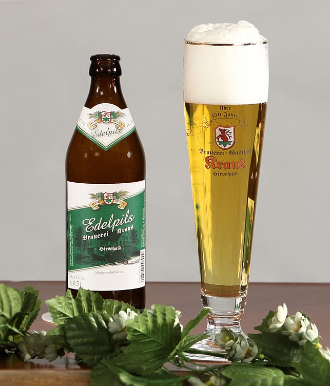 Edelpils 0,5l flaske Brauerei Kraus