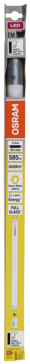 Lysrør Led T8 5,4w/830 Osram