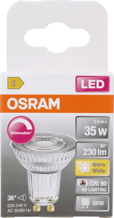 Led Spot Par16 35 Dim 927 Gu10 Osram