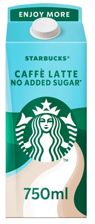 Skinny Latte 750ml Starbucks