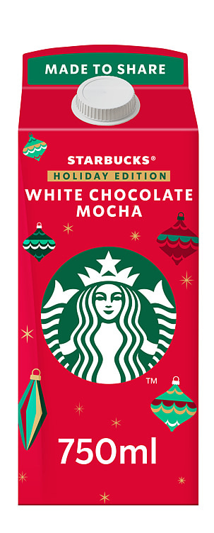 Product Image for White Choco Mocha 750ml Starbucks