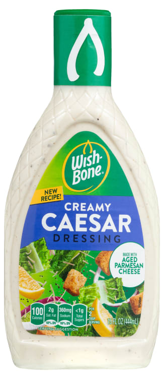 Caesar Dressing Creamy 444ml Wishbone