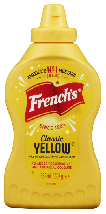 Mustard Yellow Classic 397g Frenchs