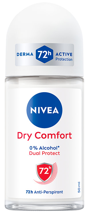 Product Image for Nivea Roll-On Dry Comfort 50ml