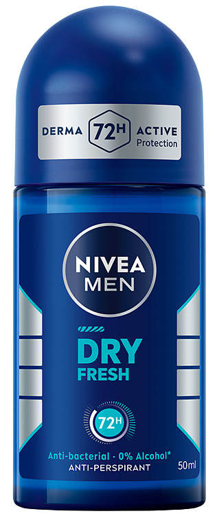 Product Image for Nivea Roll-On Men Dry Fresh 50ml