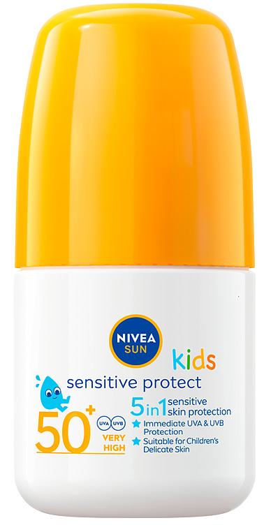Nivea Sun Roll-On Kids Sensitive Spf50+