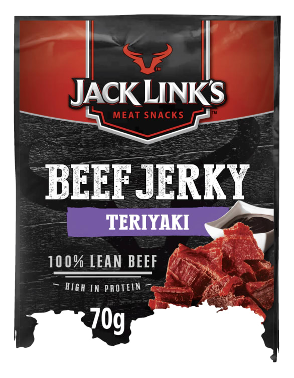 Bilde av Beef Jerky Teriyaki 70g Jack Link's