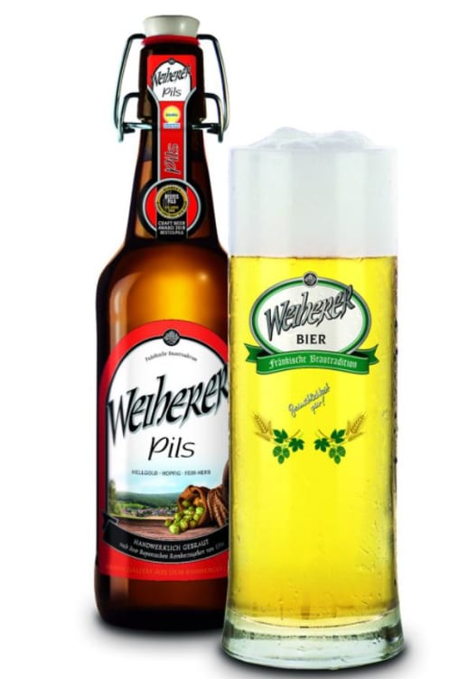 Hopfenpils 0,5l flaske Kundmuller Weiherer