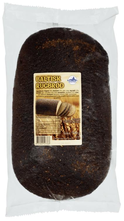 Rugbrød Baltisk 700g