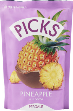 Frysetørret Ananas