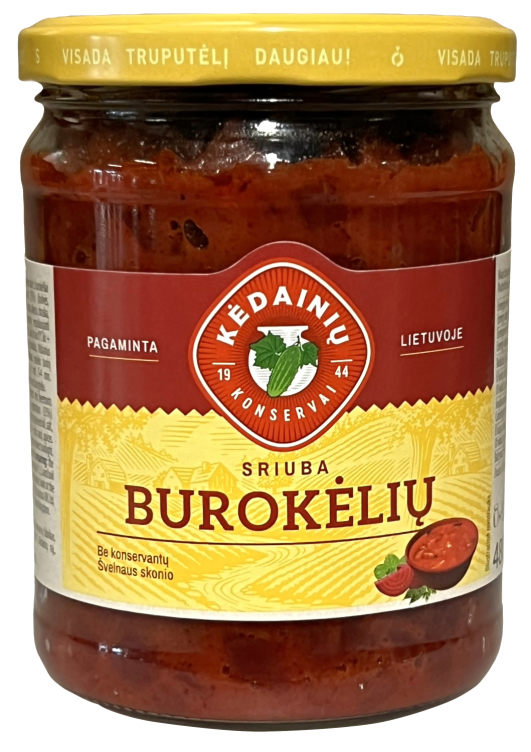 Suppe Rødbet Burokeliu 480g Kedainiu