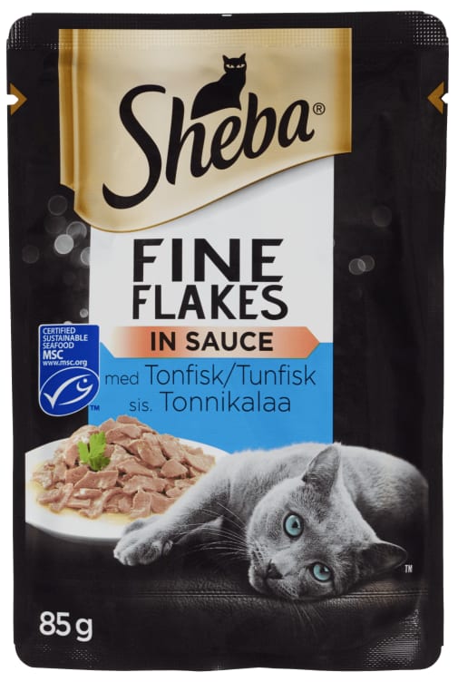 Sheba Fine Flakes Single Tunfisk 85g